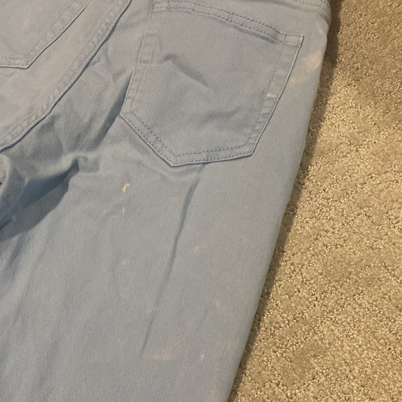 H&M light blue Wide-leg twill pants size 2 - Picture 4 of 5